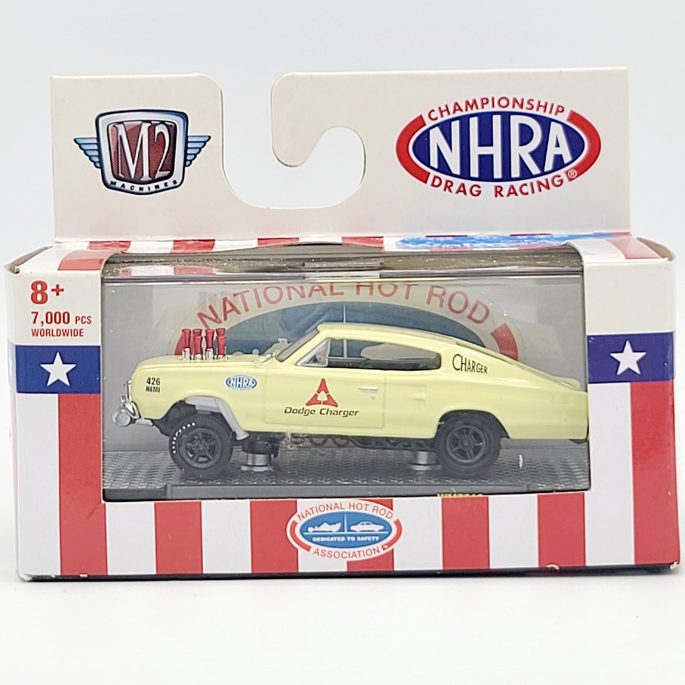 M2 Machines '66 Dodge Charger Gasser - 1:64 (2020 NHRA Rel. 13 - Walmart Exclusive)
